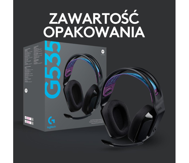 LOGITECH G535 Black - 1045001 - zdjęcie 15
